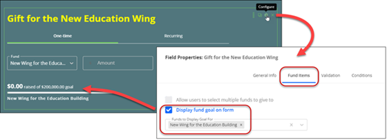 Campaign giving progress 2